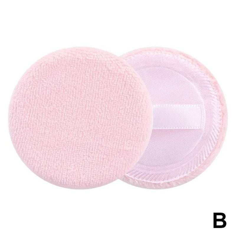 وسادة بودرة جافة مضغوطة من الساتان بشكل دائري، وسادة بودرة استوديو، وسادة بودرة فضفاضة، أداة مكياج، وسادة بودرة بشكل خطاف